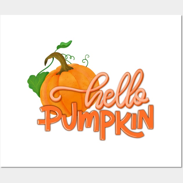Hello pumpkin Wall Art by PrintAmor